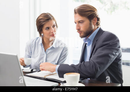 Ein Treffen mit Geschäftspartnern Stockfoto