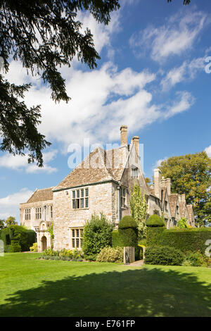 Avebury Manor & Garten, Avebury in der Nähe von Marlborough, Wiltshire, England, UK Stockfoto