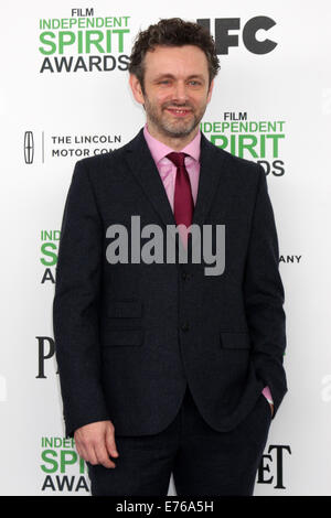 2014 Film unabhängige Spirit Awards Ankünfte feiert Independent- und ihre Filmemacher Featuring: Michael Sheen wo: Santa Monica, Kalifornien, USA als: 1. März 2014 Stockfoto