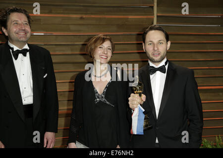 Prominente besuchen 2014 Vanity Fair Oscar Party im Sunset Plaza.  Mitwirkende: Gäste wo: Los Angeles, California, Vereinigte Staaten von Amerika bei: 2. März 2014 Stockfoto