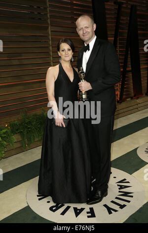 Prominente besuchen 2014 Vanity Fair Oscar Party im Sunset Plaza.  Mitwirkende: Gäste wo: Los Angeles, California, Vereinigte Staaten von Amerika bei: 2. März 2014 Stockfoto