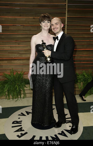 Prominente besuchen 2014 Vanity Fair Oscar Party im Sunset Plaza.  Mitwirkende: Gäste wo: Los Angeles, California, Vereinigte Staaten von Amerika bei: 2. März 2014 Stockfoto