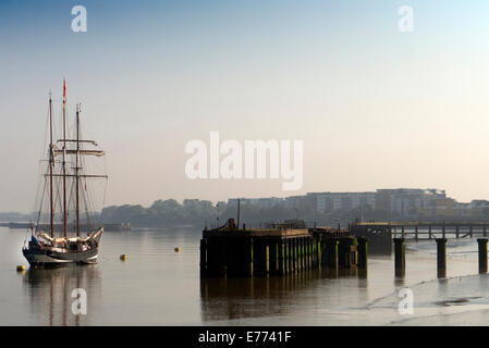 London, UK. 8. Sep, 2014. Tall Ships Festival 2014 Greenwich. Holländische Schiff vertäut am Woolwich Credit: Martyn Goddard/Alamy Live News Stockfoto