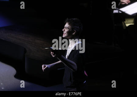 Opening Night der New Yorker Philharmoniker Sweeney Todd, Avery Fisher Hall - Akt statt.  Mitwirkende: Kyle Brenn Where: New York, New York, Vereinigte Staaten von Amerika bei: 6. März 2014 Stockfoto