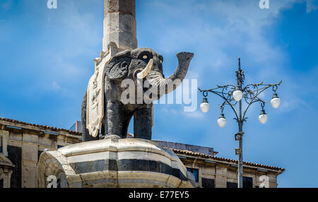 Elefant-Denkmal Stockfoto