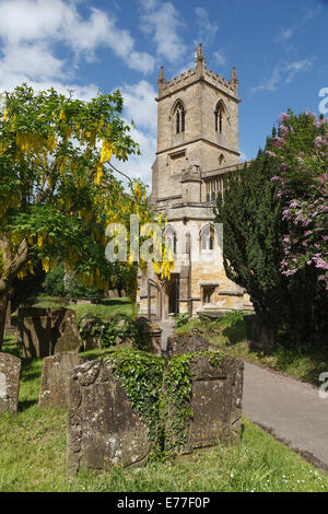 Pfarrkirche der Hl. Maria der Jungfrau, Chipping Norton, Oxfordshire Stockfoto