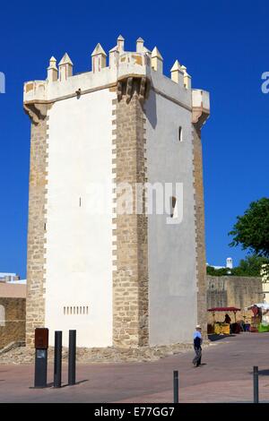 Torre de Guzman, Conil De La Frontera, Provinz Cadiz, Andalusien, Spanien, Süd-West-Europa Stockfoto