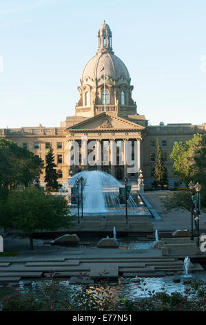 Elk203-5149v Kanada, Alberta, Edmonton, Alberta Legislative Building Stockfoto