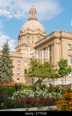 Elk203-5170v Kanada, Alberta, Edmonton, Alberta Legislative Building Stockfoto