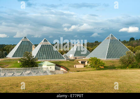 Elk203-5227 Kanada, Alberta, Edmonton, Muttart Conservatory Stockfoto