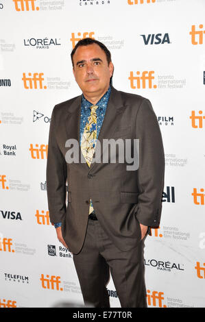 Toronto, Ontario, Kanada. 8. Sep, 2014. Drehbuchautor PATRICK TOBIN besucht die "Kuchen" Premiere während der 2014 Toronto International Film Festival im The Elgin am 8. September 2014 in Toronto, Kanada Kredit: Igor Vidyashev/ZUMA Draht/Alamy Live News Stockfoto