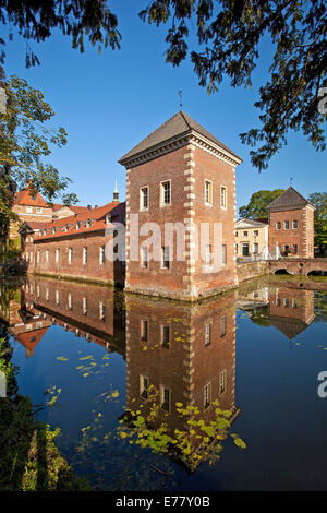 Velen Schloss sogar Burg, Velen, Münsterland, Nordrhein-Westfalen, Deutschland Stockfoto