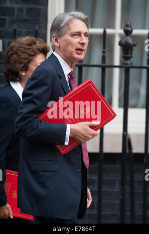 London, UK. 09. Sep, 2014. Außenminister Philip Hammond kommt es zu einer Kabinettssitzung in 10 Downing Street, am Dienstag, 9. September 2014 statt. Bildnachweis: Heloise/Alamy Live-Nachrichten Stockfoto