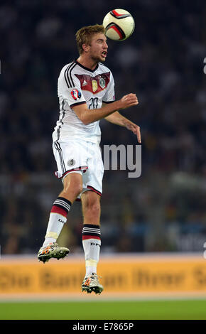 Dortmund, Deutschland. 07. Sep, 2014. Deutschlands Christoph Kramer in Aktion während der EM-Qualifikation-match zwischen Deutschland und Schottland im Signal-Iduna-Stadion in Dortmund, Deutschland, 7. September 2014. Foto: Federico Gambarini/Dpa/Alamy Live News Stockfoto