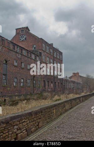 Bau- und Umbauarbeiten an Eagle arbeitet bei wenig Kelham nachhaltige Immobilienentwicklung in Kelham Island Sheffield. Stockfoto