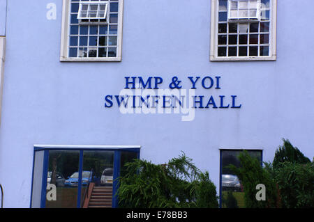 HMP & YOI Swinfen Hall Gefängnis rugby Stockfoto