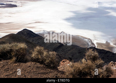 Eine Luftaufnahme von Salt Lake City-Becken, Nevada, USA Stockfoto