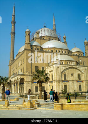 Mohammed Ali Moschee auf der Zitadelle in Kairo Stockfoto