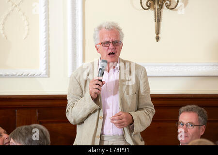 Christian Wolmar mittags die Oldie literarische 09.09.14 Stockfoto