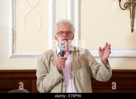 Christian Wolmar mittags die Oldie literarische 09.09.14 Stockfoto