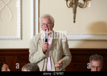 Christian Wolmar mittags die Oldie literarische 09.09.14 Stockfoto