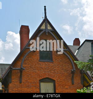 Spring Grove Borough Historic District genannt wird auf dem NRHP 25 Mai 1984 (#84003608) das historische Viertel ist grob begrenzt durch College Avenue und Jackson, Wasser, Osten, und Kirche Straßen in Spring Grove, York County, Pennsylvania Stockfoto