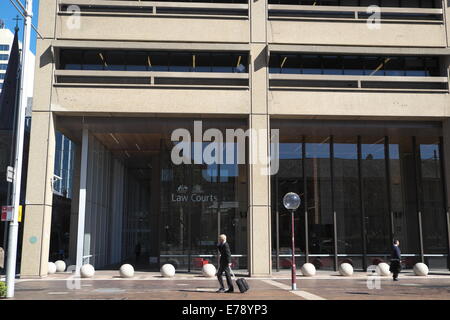 Justizpalast in Macquarie Street, Sydney, new-South.Wales, Australien Stockfoto