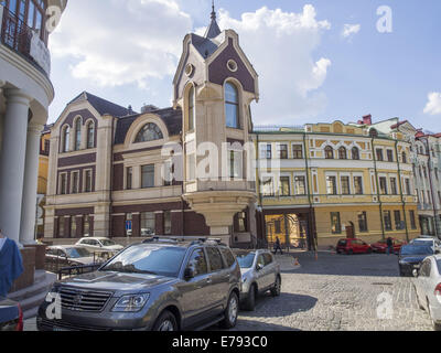 9. September 2014 - Bezirk Vozdvizenka, Live Kiew, Ukraine © Igor Golovniov/ZUMA Draht/Alamy News Stockfoto