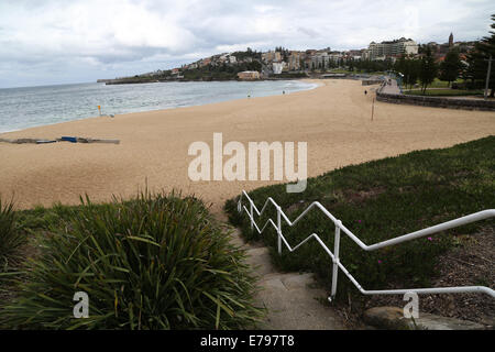 Coogie Beach in den östlichen Vororten Sydneys. Stockfoto