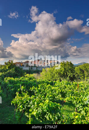 Labin, Istrien-Kroatien Stockfoto