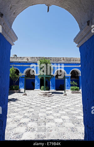 Monasterio de Santa Catalina in Arequipa, Peru Stockfoto