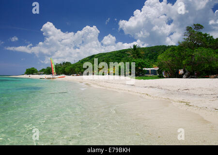 Strand in Playa Jibacoa, Kuba Stockfoto