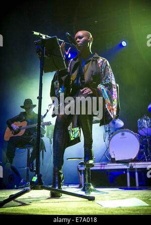 Skunk Anansie live auf Grand Theatre mit Polen durchzuführen: Deborah Anne Dyer, Haut, Skunk Anansie wo: Lodz, Polen: 7. März 2014 Stockfoto