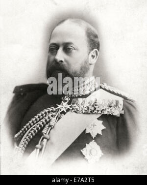 König Edward VII. (1841-1910) von 1901-10, Portrait als Prinz von Wales, England um 1890 Stockfoto