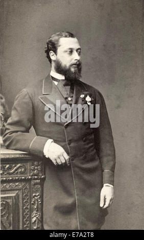 Albert Edward (1841 – 1910), Zukunft Edward VII König von England 1901-10, Portrait als Prinz von Wales, ca. späten 1860er Stockfoto