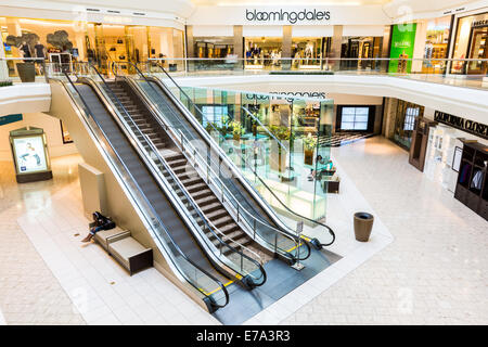 Die Mall in Short Hills. Stockfoto