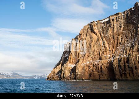 Eingang zum Deception Island, Antarktis Stockfoto