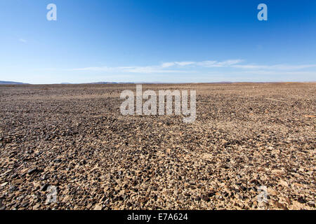 Israel, Negev-Wüste Landschaft Berg Zin Stockfoto