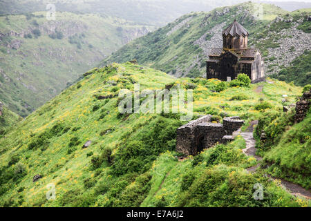 Vahramashen Kirche (auch gemeinhin als Surb Astvatsatsin oder die Kirche Amberd), Provinz Aragatsotn, Armenien Stockfoto