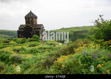 Vahramashen Kirche (auch gemeinhin als Surb Astvatsatsin oder die Kirche Amberd), Provinz Aragatsotn, Armenien Stockfoto