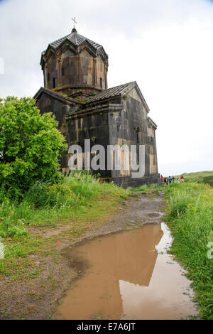 Vahramashen Kirche (auch gemeinhin als Surb Astvatsatsin oder die Kirche Amberd), Provinz Aragatsotn, Armenien Stockfoto