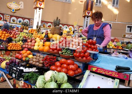 Kiew, Ukraine, Bessarabic Markt Stockfoto