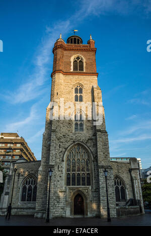 Kirche St. Giles-ohne-Predigten, Barbican, City of London, UK Stockfoto