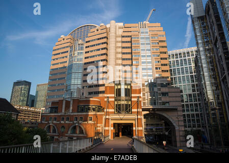 Quadratmeile Business Büro Hochhäuser, City of London, UK Stockfoto