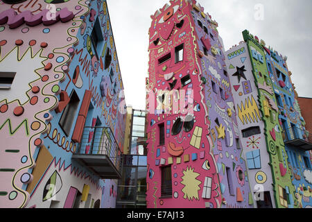 Senken Sie Happy RIZZI House, Braunschweig, Niedersachsen, Deutschland, Europa Stockfoto