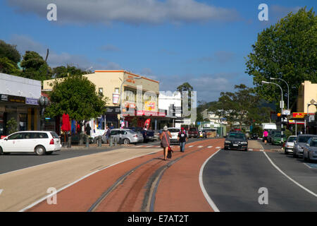 Bucht der Inseln Vintage Railway in der Stadt Kawakawa, Nordinsel, Neuseeland. Stockfoto