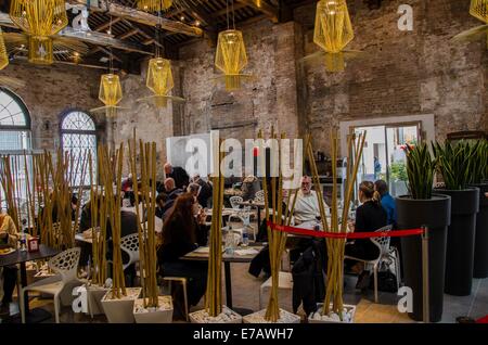 Venedig Biennale 55. internationalen Kunst Ausstellung der enzyklopädische Palast bei Giardini und Arsenale c Stockfoto