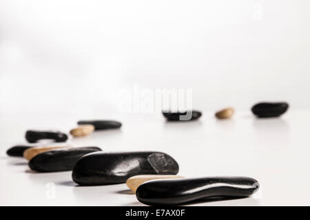 Die Balance der Energie in Stockfoto