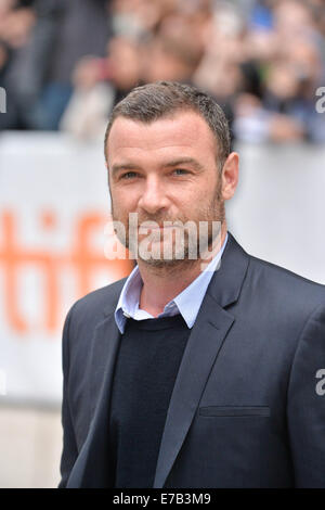 Toronto, Ontario, Kanada. 11. September, 2014. Schauspieler Liev Schreiber besucht die "Bauernopfer" Premiere während der 2014 Toronto International Film Festival in der Roy Thomson Hall am 11. September 2014 in Toronto, Kanada Kredit: Igor Vidyashev/ZUMA Draht/Alamy Live News Stockfoto