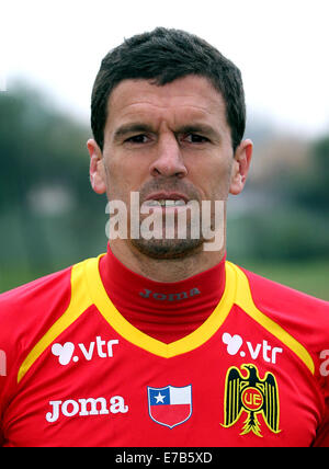 Chile-Fußball-Liga Serie A / (Union Espanola) - Diego Scotti Stockfoto